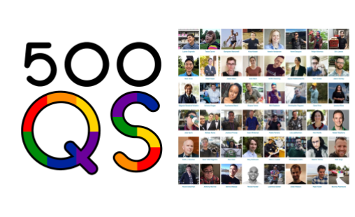 500 Queer Scientists logo